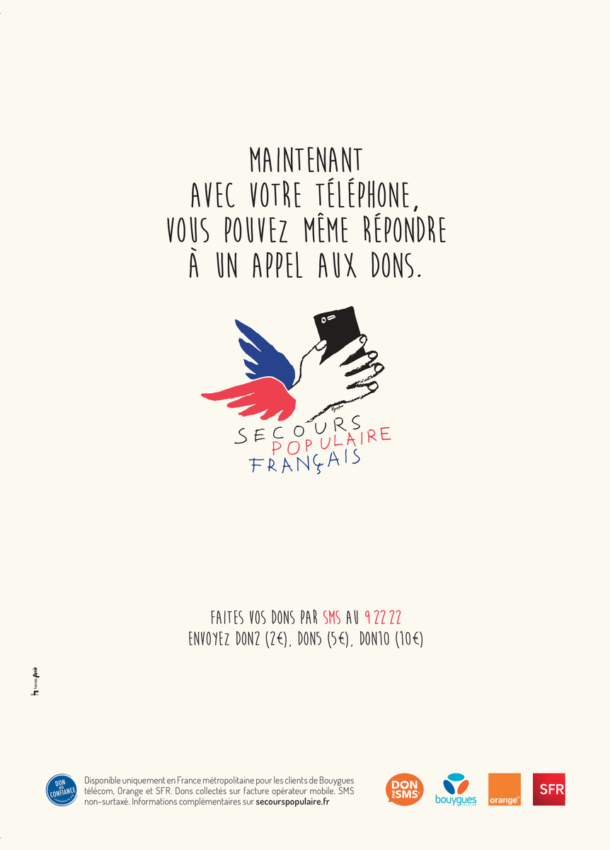 HavasParis's tweet photo. 🏆 Un OR au Grand Prix de la #ComSolidaire pour #TousSurNotreTéléphone @SecoursPop 👏👏👏, meilleure campagne de collecte de fundraising #HavasParis #AgenceEngagée #ProudAgency https://t.co/eAxyWWzsiq