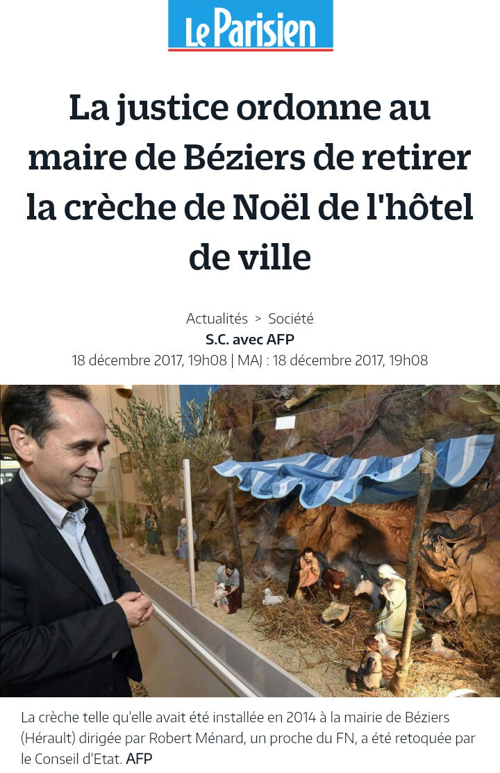 GilbertCollard's tweet photo. Le crèchi-crècha est à l'œuvre : avec 2000€ d'astreinte par jour, on pourrait la loger à Chambord ! https://t.co/0SYTWHT0QU