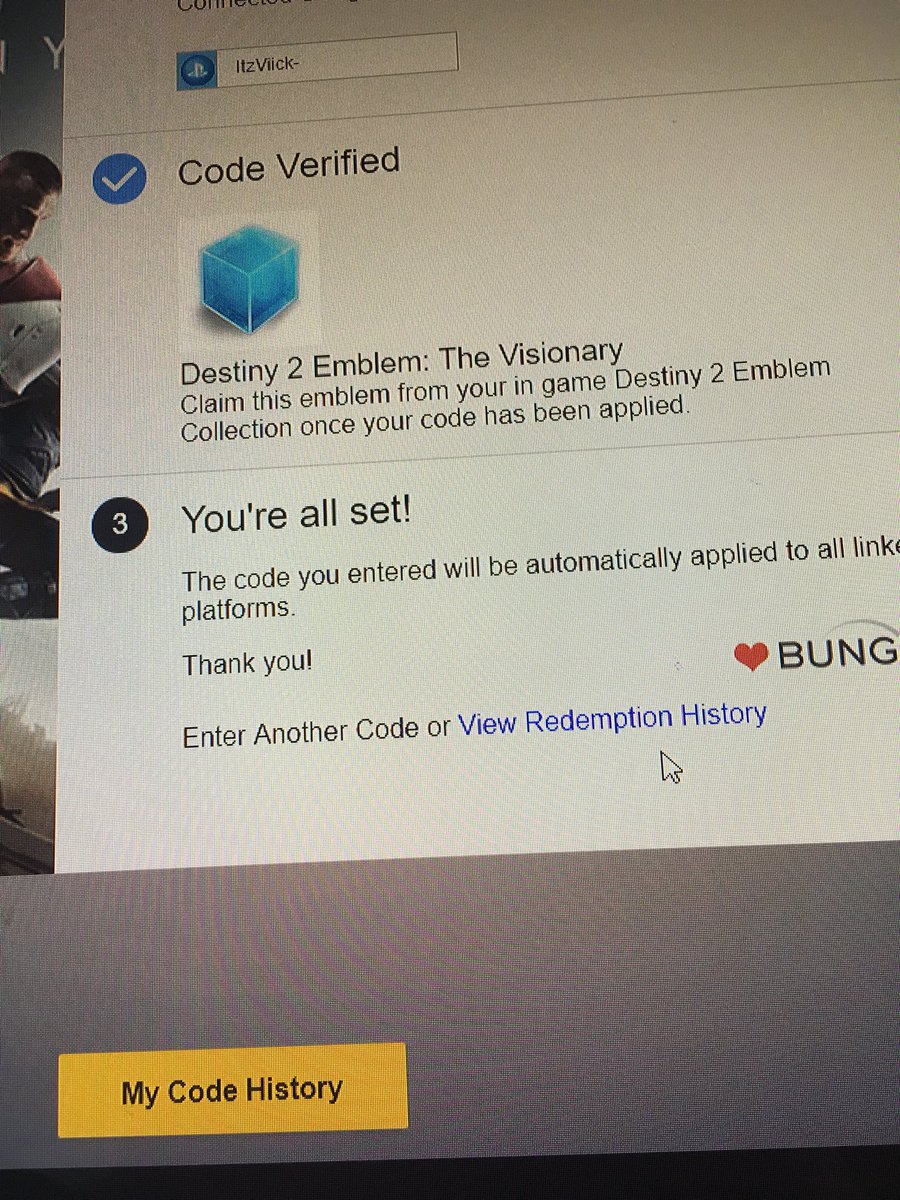 Destinynews On Twitter Xfvkhpn97 Visionary Emblem Destiny2