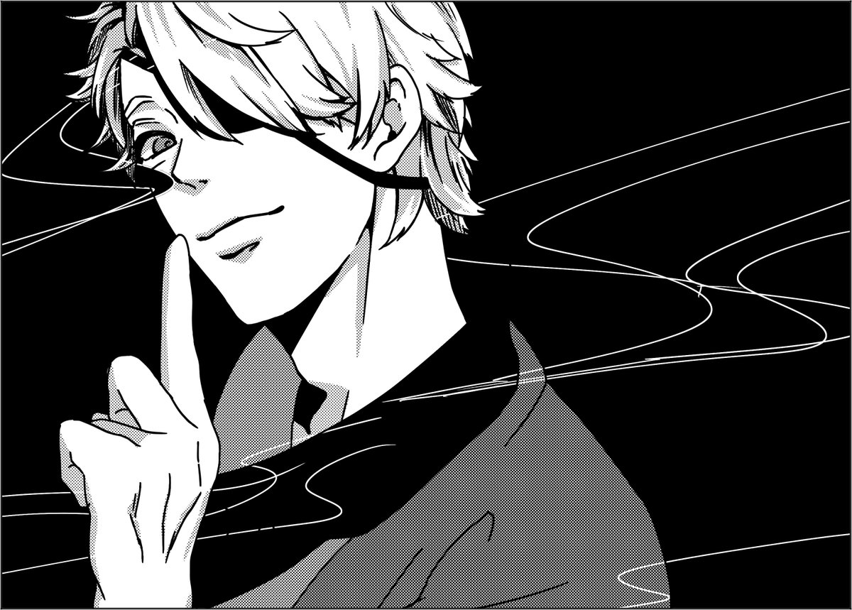「秘密、デスよ」(※らくがき) 