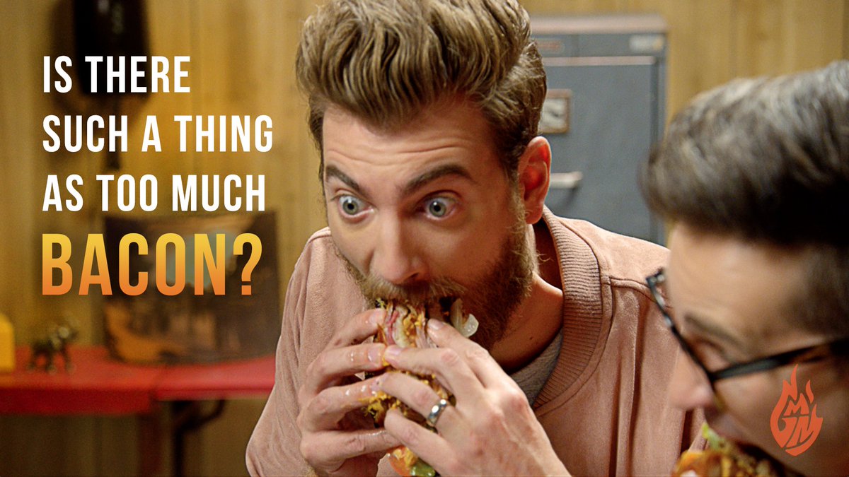 YouTube's tweet photo. Not as far as we're concerned... Indulge in some #GMM with @RhettandLink, only on @YouTube! https://t.co/udyNuFDSeh https://t.co/ZIIAIyHhoW