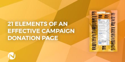 The majority of your year-end revenue is still to come. Use this donation page guide to help increase conversion during the rest of December. bit.ly/2Cw5ESn