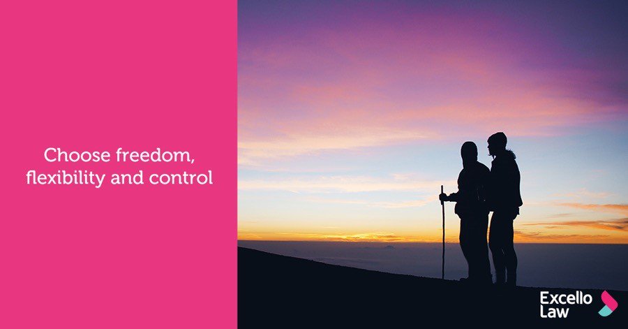 Proud to launch passionforlaw.com - our new recruitment website. Discover the route to freedom with Excello Law.  #agilelawfirm #flexibleworking #newlaw
