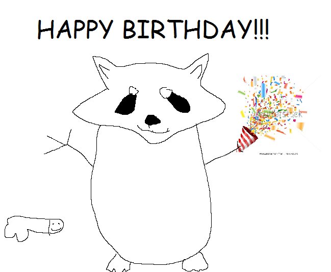 Ginger_879's tweet photo. HAPPY BIRTHDAY @LividRaccoon :D https://t.co/t9DZbW1NPV