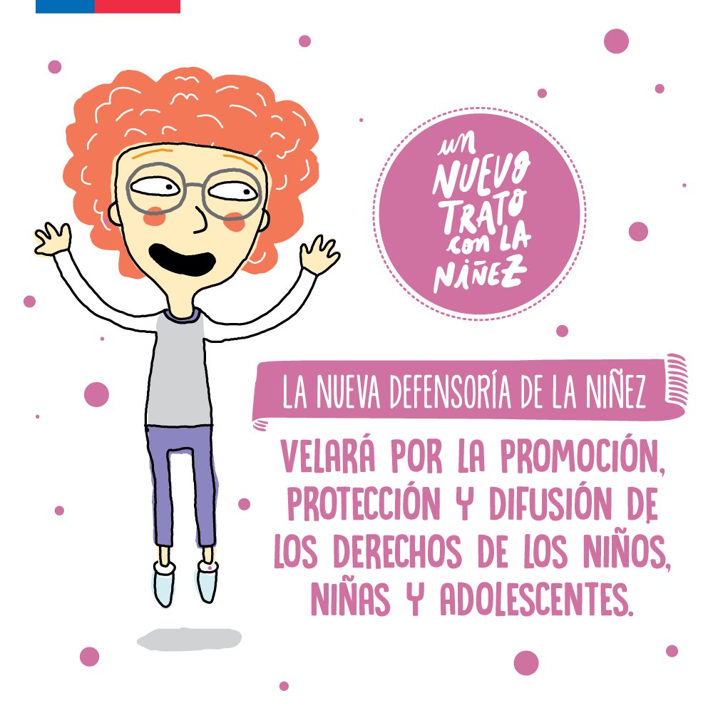 coninfanciacl's tweet photo. Por primera vez en la historia, Chile contará con una entidad autónoma q protegerá y promoverá los derechos de niñ@s
#UnNuevoTratoconlaNiñez
(Pendiente control de constitucionalidad preventivo ante el Tribunal Constitucional, promulgación y publicación en el Diario oficial) https://t.co/xPJQZmafJc