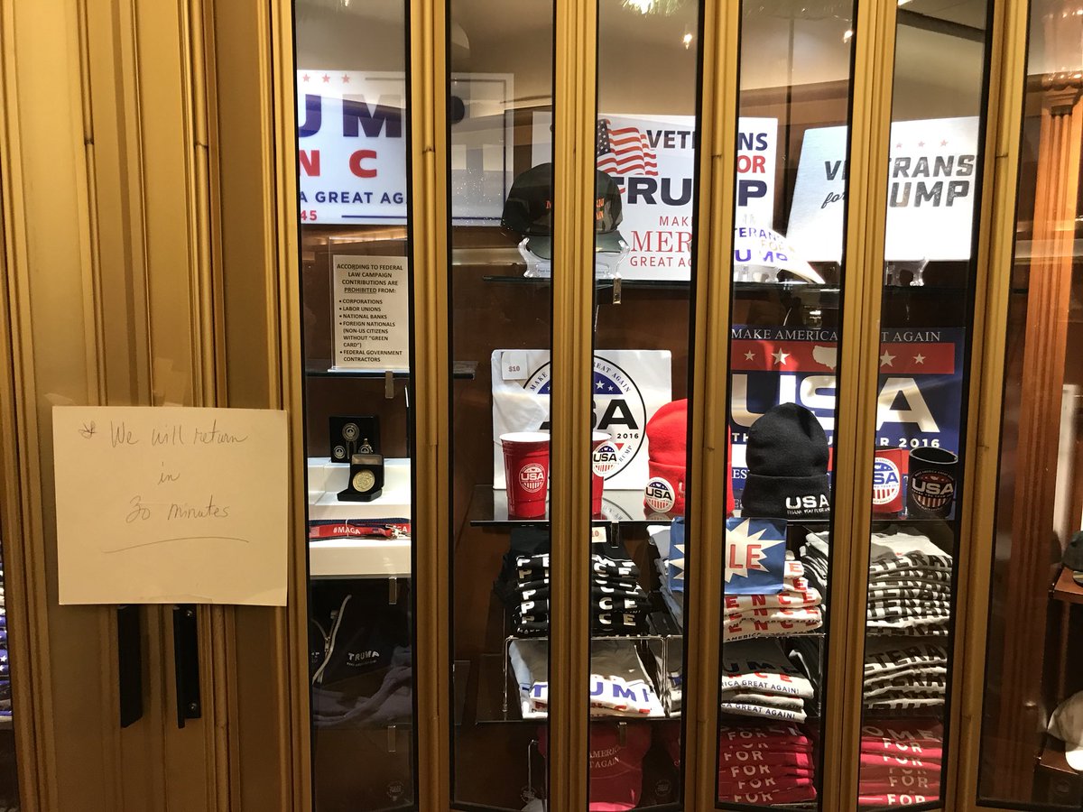 David Fahrenthold No Twitter Just Checking In On Trump Tower 3 Stores Selling The Trump Name Trump Golf Shop Small Ivanka Boutique Tiny Trump Campaign Shop Https T Co Ykribaoyw5