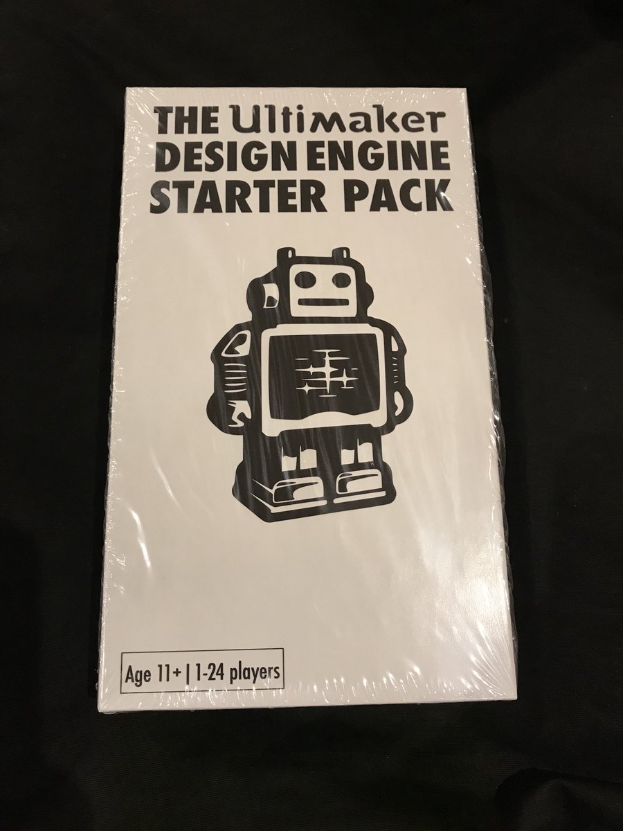 DesignMakeTeach's tweet photo. π Some primo #3Dprinting swag from #VISIONCTE17 conference. Thanks @Ultimaker (Helps to be standing around when booth has already been packed & some stray stuff pops up.) ππ½ https://t.co/pCHnItwxUy