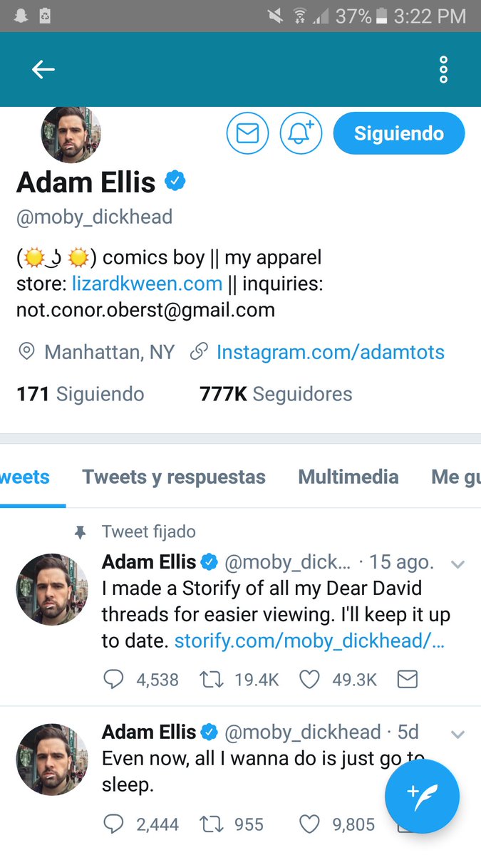 AnthonyLlanos20's tweet photo. @moby_dickhead Madre mía guili esos seguidores 

El que hable español entenderá :v https://t.co/iTUhDIKDWu