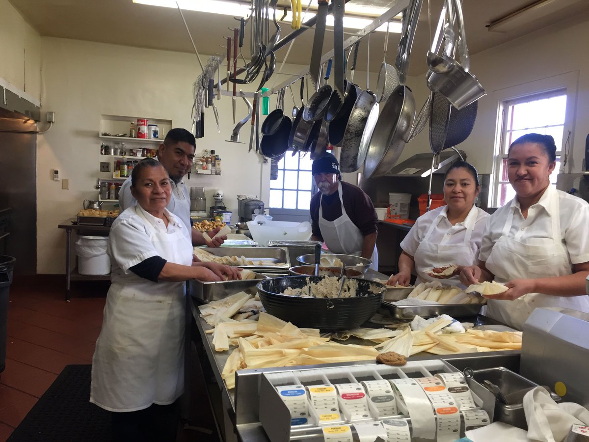 MissionSLR's tweet photo. Our kitchen staff was hard at work last week making over 1,000 tamales.  This is a great Mission tradition orders were picked up on Saturday &amp; the tamales were delicious! https://t.co/y10C6F0SGl