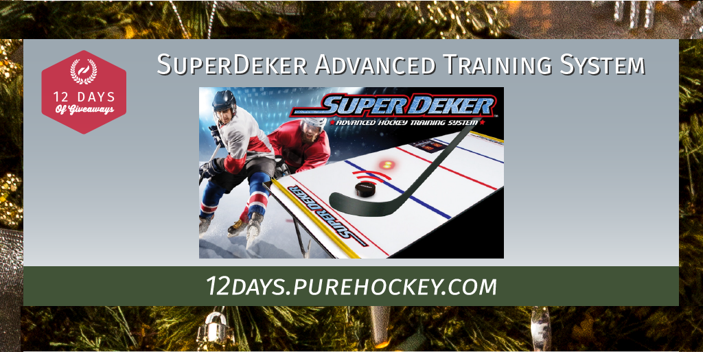Day 8: we're giving away the sold out, impossible to get, SUPERDEKER!

- Favorite &amp; retweet to increase your odds.
- Must be entered online @ 12days.purehockey.com  to win.
- Winner announced tomorrow AM.
- Good Luck!