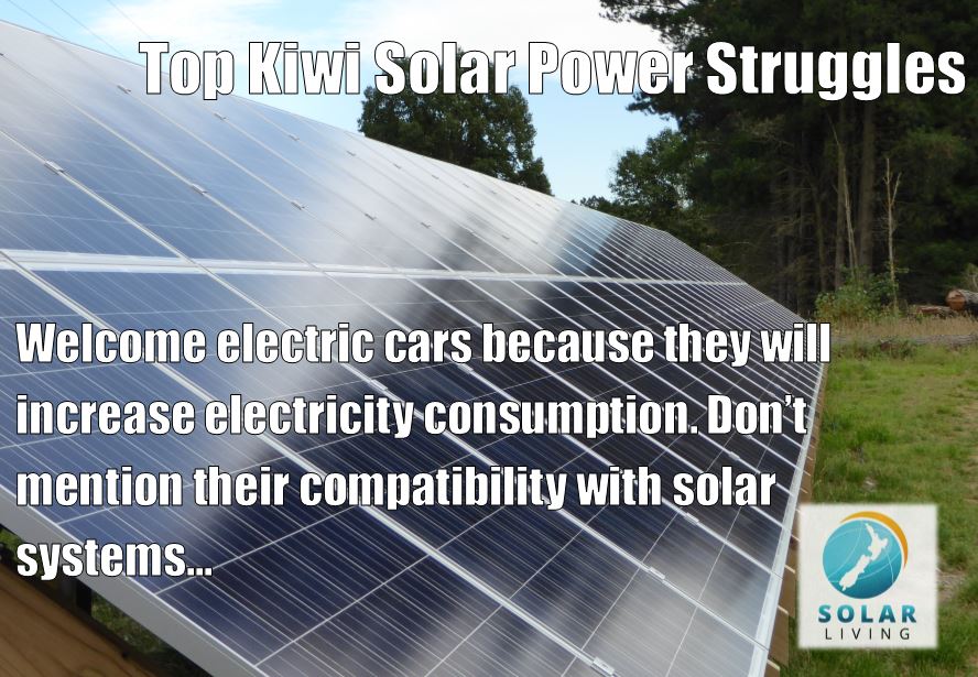 SolarLivingNZ's tweet photo. There's lots of talk about how electric cars are great for the environment. Very few are talking about the possibilities of combining electric cars with solar, and charging your car with 100% renewable energy instead of the roughly 60% clean electricity from the grid. https://t.co/BN833Jhozl