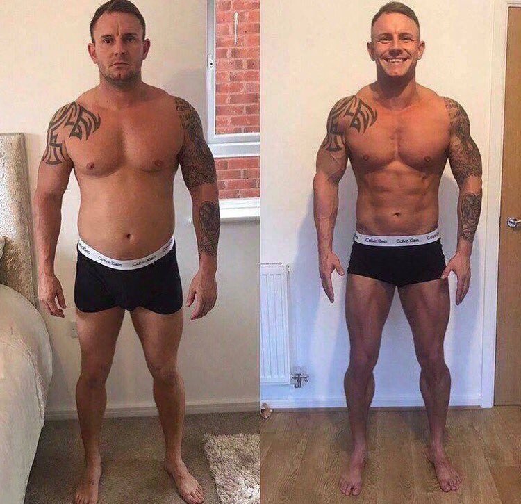 Chris_ByrnesFit's tweet photo. Check out my teammate!!! His 16 week results with #nutritionalcleansing @isagenix crushed his #isabodychallenge congrats brother! #fitness #fitfam https://t.co/B1663Ugqmo