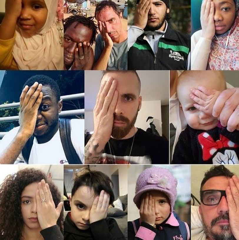 Sheena_Neil's tweet photo. It's your turn.  Help spread the message to bring awareness to the orphaned baby that lost his eye and parents because of that bombings in Syria.⏳The bombing has to be stopped. 
@omarsyofficial @franckribery7  @jeromejarre @djsnake @mister_v_videos @… https://t.co/pcoSjN49Ds https://t.co/rnbLefgeh7