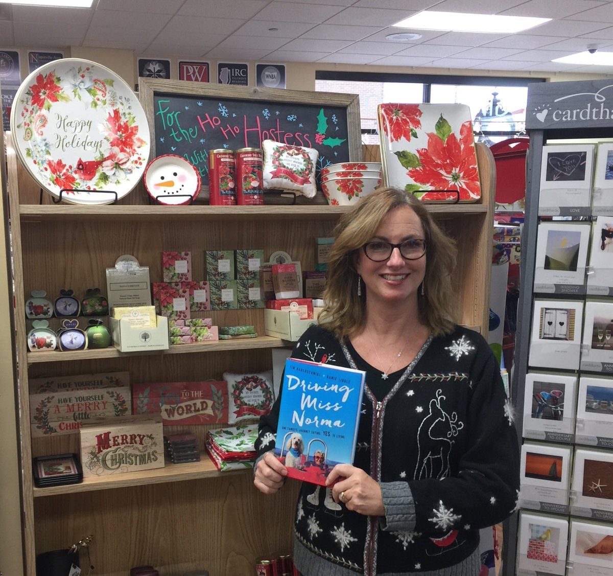 AndersonsBkshp's tweet photo. 🎼On the seventh day of bookseller Christmas, Mary suggests you read Driving Miss Norma by Tim Bauerschmidt and Ramie Liddle.🎼 #12DaysOfBooksellerChristmas #ShopLocal #ShopIndie #LuvLaGrange https://t.co/inIItTTz3y