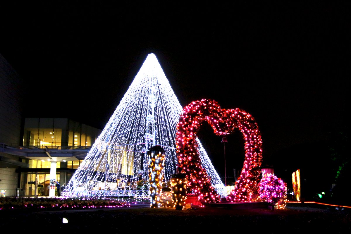 長居植物園 長居植物園のガーデンイルミネーション紹介動画ができました 昨年より拡大して 約40万球の光と 11のエリアが登場です T Co 4zzkzlyck6 12 25まで 長居植物園 天空の花園 クリスマス イルミネーション T Co