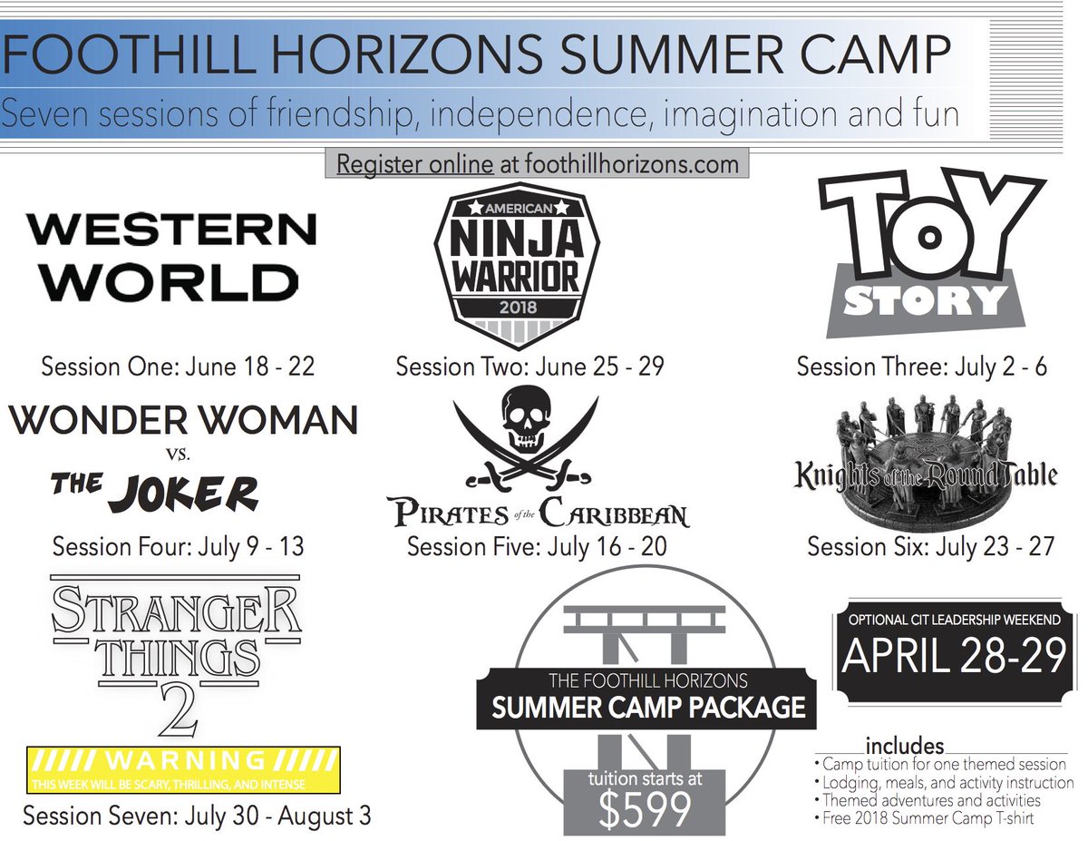 Foothill Horizons Fhscamp Twitter