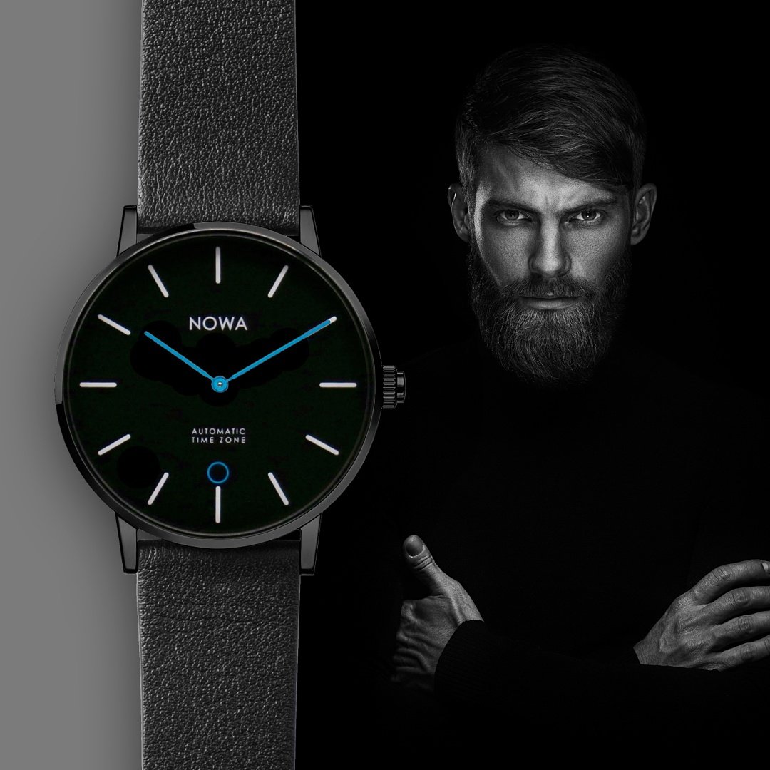 all black smart watch