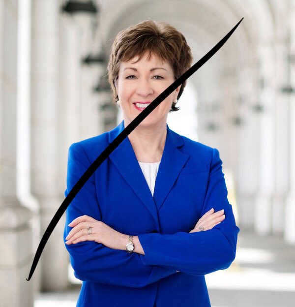 lindsaybware's tweet image. Let the record show that @SenatorCollins has turned against faith leaders, economists, students, and her constituents at large in favor of her #donors. At least we know where she stands tho amirite 👎🏽 #mepolitics #taxbill #MiddleClassDoom