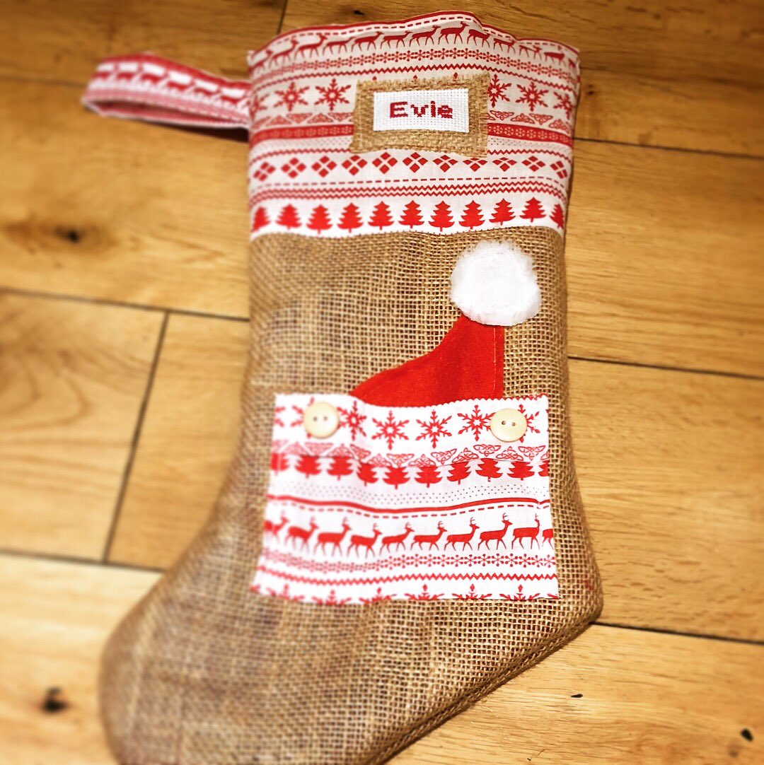 Pizzlechops's tweet photo. Christmas stocking orders complete, still time to get one #Christmas #stocking #christmasstocking #orders #etsy #etsyshop #etsyseller #handmade #homemade #crafts #diy #christmasdecorations #tradition #christmastradition #bespoke #personalised #commission #handmadewithlove https://t.co/3Yyrli3aEJ
