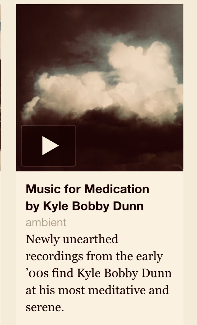 kylebobbydunn's tweet image. the @Bandcamp calls dis oldie my most meditative and serene.. maybe you need some this holiday season? kylebobbydunn.bandcamp.com/album/music-fo…