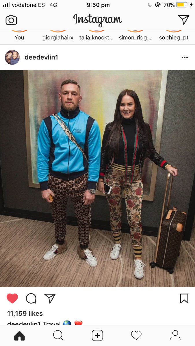 MegvByrne's tweet photo. After watching @TheNotoriousMMA @DeeDevlin1 ... bosss!!!! Love a day one !!! https://t.co/5SHjYbKdUE