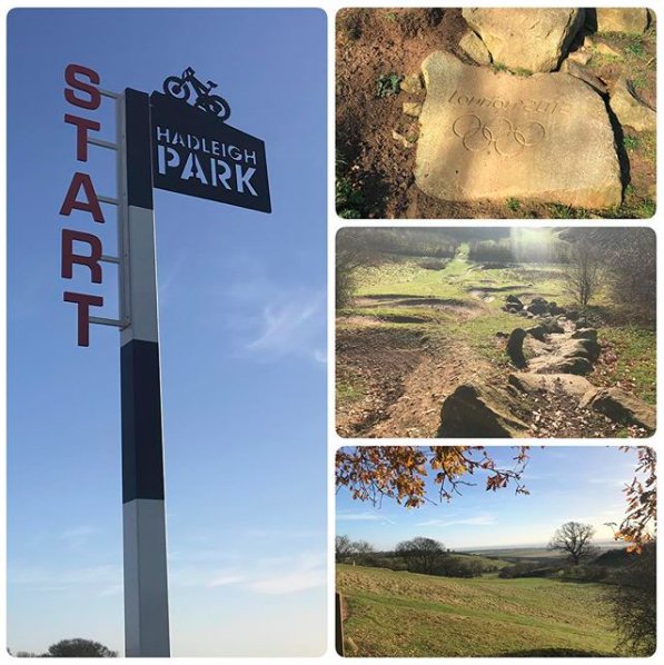 Visite @Hadleigh_Park aujourd'hui, site VTT pour #London2012 - Super accueil - Travail préparatoire pour l'aménagement de la colline de la <a href="/VilleElancourt/">Ville d'Élancourt</a> pour le VTT <a href="/sqy/">Saint-Quentin-en-Yvelines 🚀</a> #JO <a href="/Paris2024/">Paris 2024</a>
