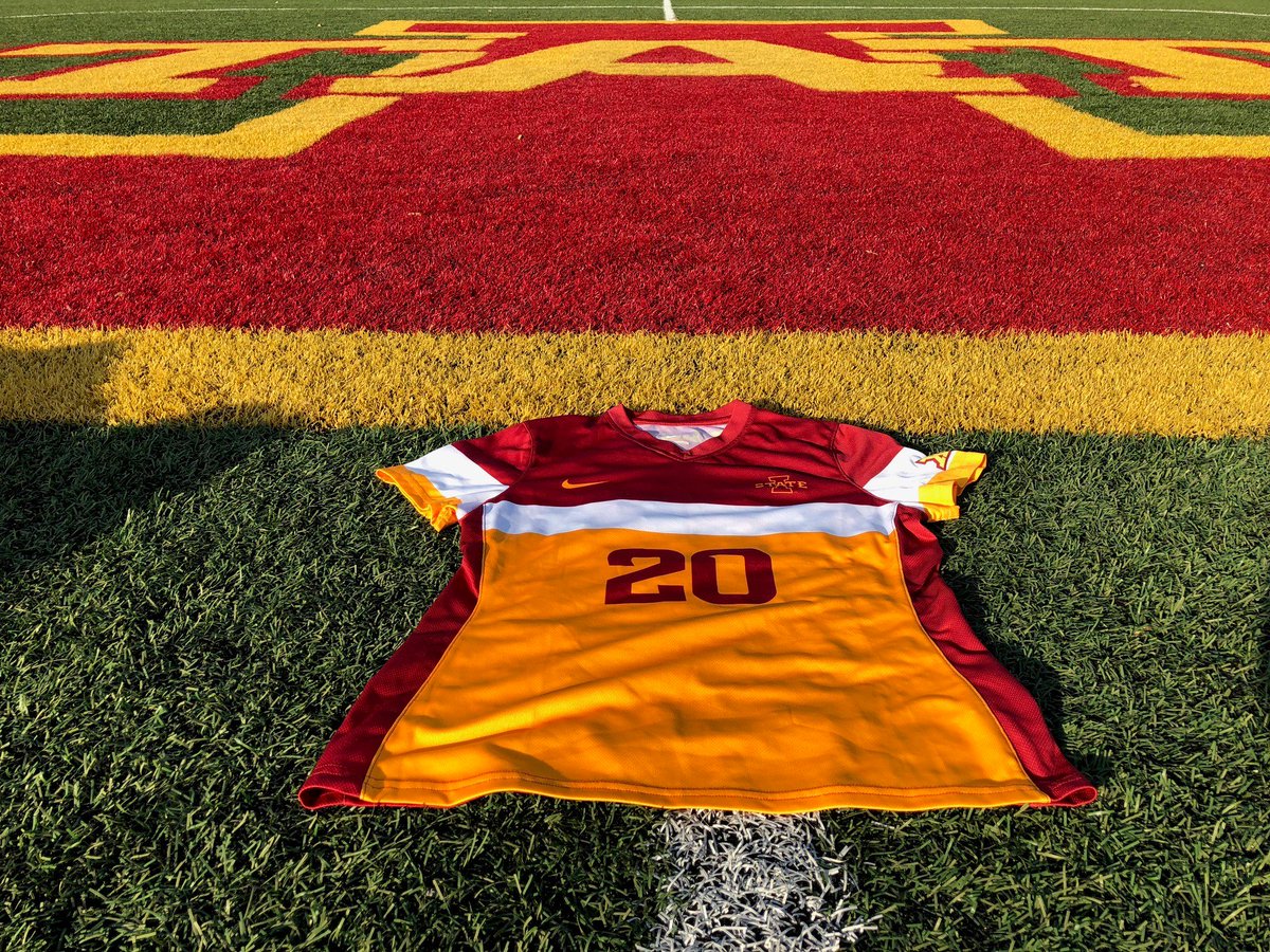 🚨ANOTHER CHRISTMAS GIVEAWAY🚨

RT &amp; follow for a chance to win this Iowa State Soccer jersey. We'll pick our winner on Dec. 22! 🎅🎄🤶
#Cyclones🌪️⚽️
