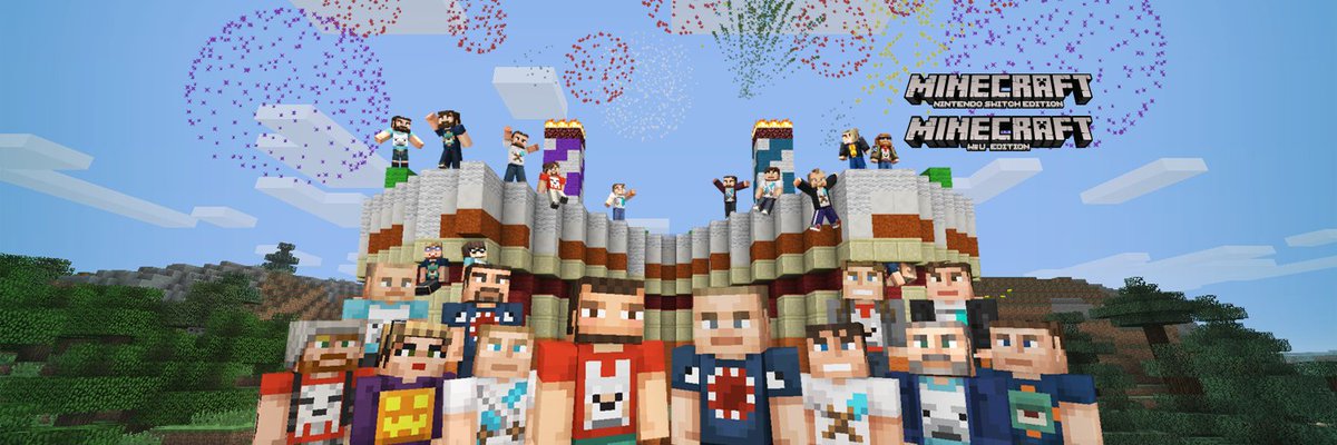 4j Studios A Twitter Happy 2nd Birthday Minecraft Nintendo Editions The Free 2nd Birthday Skin Pack And 1st Birthday Skin Pack Will Be Available Later Today Early Tomorrow For Nintendo Switch Nintendo