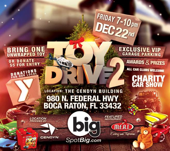 MEATEateryBoca's tweet photo. #SpotBig @Cendyn @MEATEateryBoca Annual Charity #CarShow @ #980Building benefiting @YMCAofSPBC🎁Burger/Hotdog/Chkn Fingers, Chips &amp; Drinks outside🍔🍟🍻🍷w full menu inside. Jam out in the VIP Garage w @ChrisCruzLive!😎✌🏼 https://t.co/dktwqXuTTS