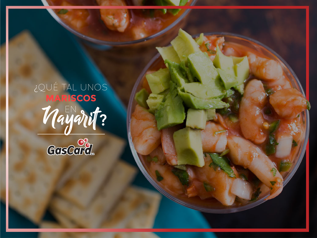 GascardMex's tweet photo. Si tu destino está en #Nayarit, te puedes desviar para comer unos mariscos con descuento. #GasCard premia tu fidelidad. https://t.co/PNSWGfdqpU