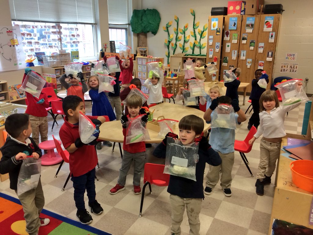 BilalsPreKClass's tweet photo. Today was Mitten Monday!! 🧤We compared sizes in math, wrote about them in PAWC, and read Jan Brett’s story... but our favorite by far, was wearing them to make ice cream!!!!! 🎉🍦 #shakeshakeshake #learningistasty #especiallywithsprinkles 😜 @APSGardenHills @aps_OEL https://t.co/Of2dmmE7KI