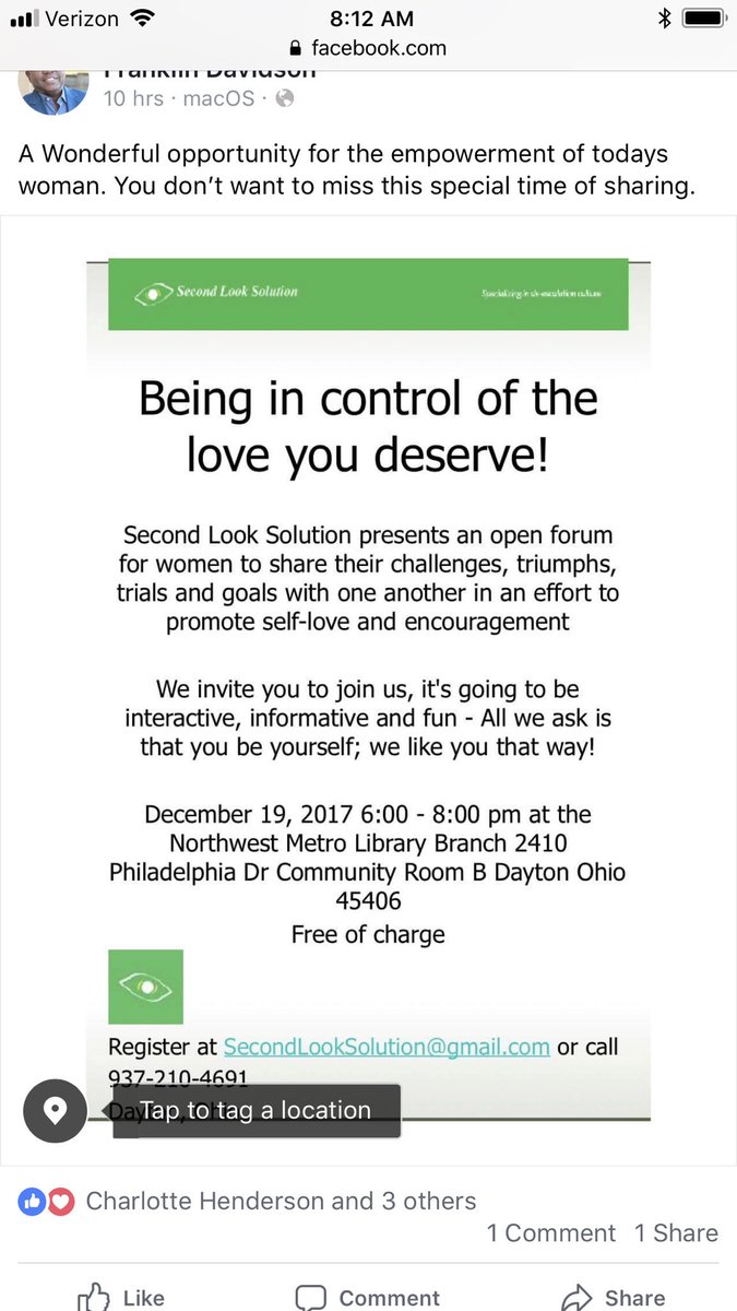 2ndLookSolution's tweet photo. Share this event it’s going to a great eye opener. Will see you there. https://t.co/VGoGqVdN1E