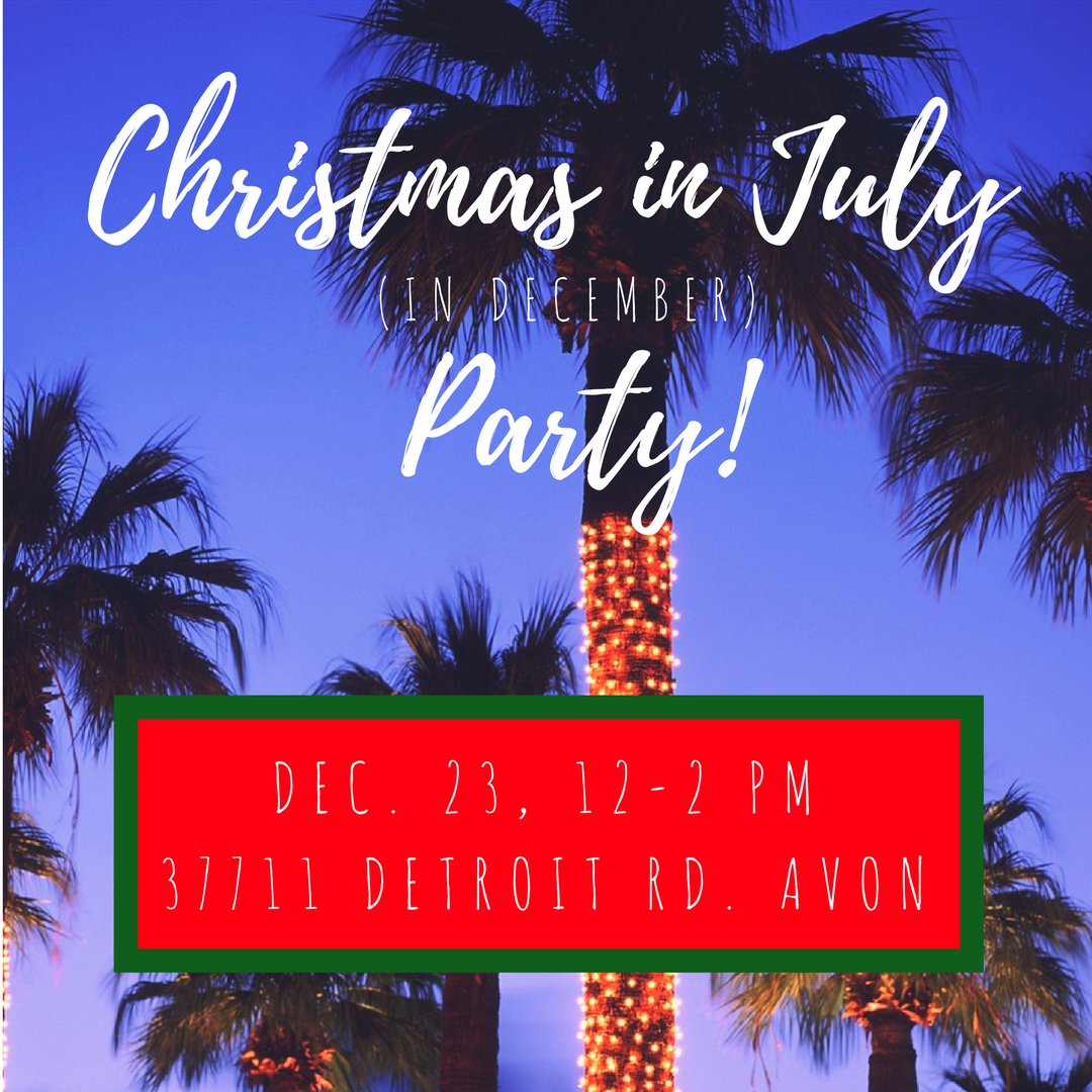 CCOLC3's tweet photo. It’s Christmas in July...in December! Come celebrate with us on Saturday from 12-2 for our #CCOLC3 Christmas Party! Everyone is welcome! https://t.co/iSo6JjMkME