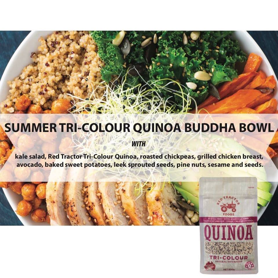RTFoods's tweet photo. Brighten up your #lunch today with our tri-colour #quinoa, the #natural #superfood! 🥙 https://t.co/3uV0qhzetB