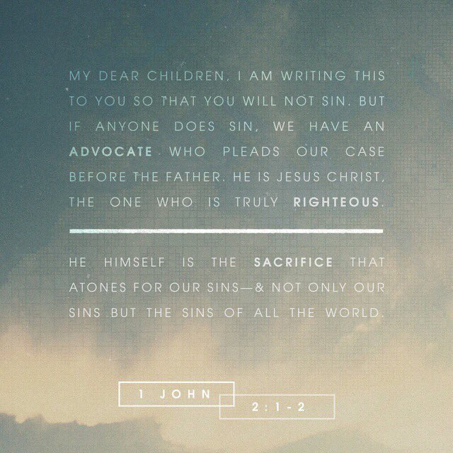 Jesus, our advocate ❤️
