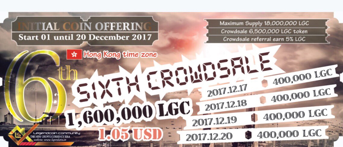 CryptoAliens1's tweet photo. Missed out on Bitcoin when it was cheap? Well tomorrow (11am EST) is last day to get the new Legendcoin at pre-sale price of $1.05. Target price is $25 next month. Sign up: https://t.co/gSCmbgbD35    #bitcoin #bitcoinmining #financialeducation #Litecoin #Ethereum #Coins https://t.co/RCxFjAniyz