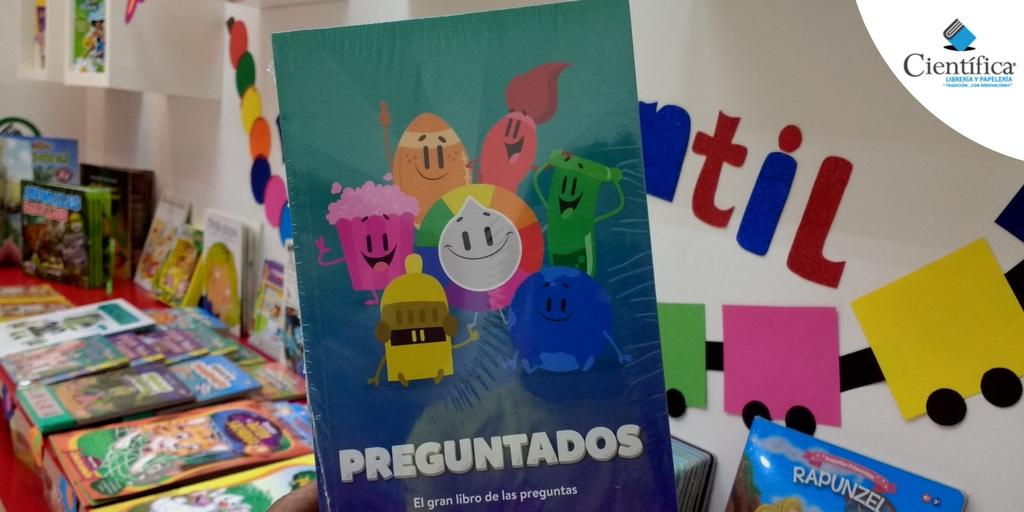 CientificaEc's tweet image. El clásico juego de tu celular ahora en un divertido libro. #Preguntados #cientificaec #libreria