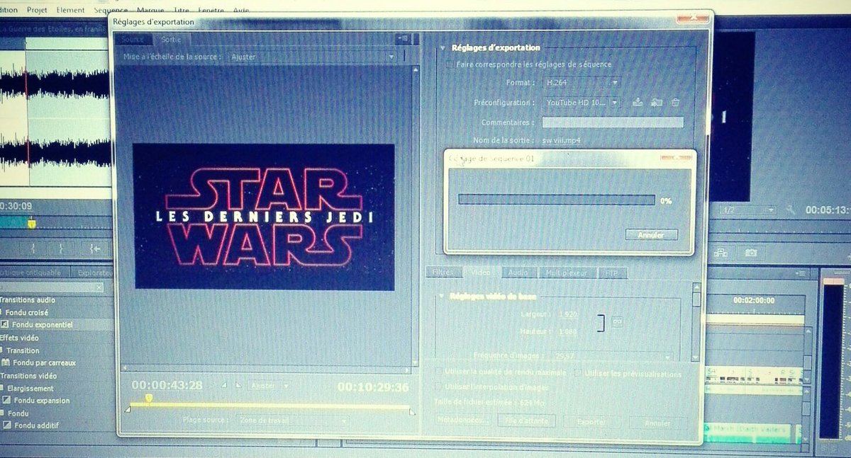 MorganCinema's tweet photo. Voilà direction l'exportation pour la #critique de #StarWarsTheLastJedi
#StarWars #StarWarsLesDerniersJedi #StarWarsVIII #LucasFilm #Sith #Jedi #LukeSkywalker #Rey #Finn #KyloRen #Snoke #PoDameron #MarkHamill #CarrieFisher #Disney #YouTube https://t.co/lKJPiJryOt