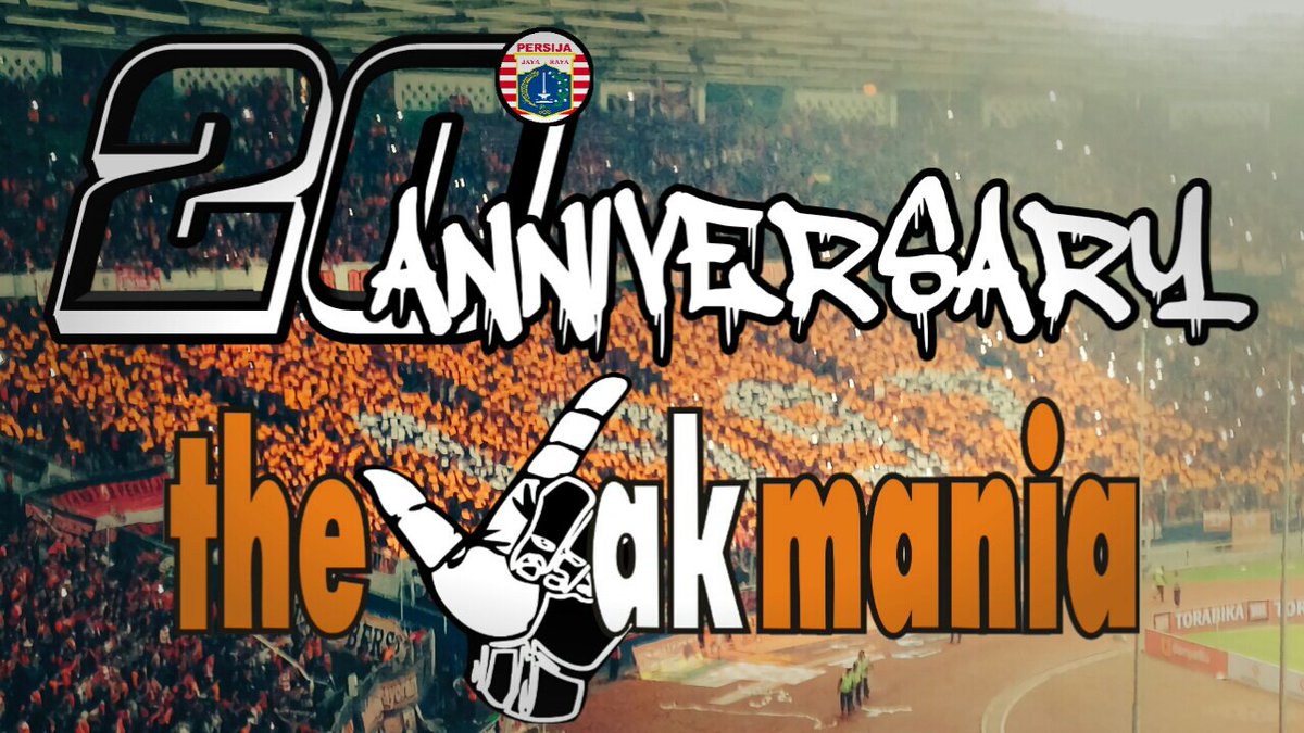 Selamat ulang tahun ke 20 sodara orange kami the jakmania, semoga makin jaya raya,, 😇🎈🎉🎋

#2dekadeJakmania 
#Salamsatuorange
#Anniversary
