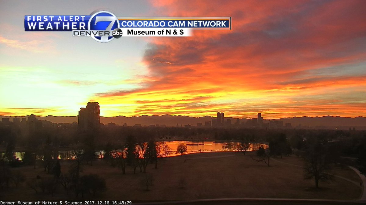 Mike Nelson (@mikenelson247) on Twitter photo Oh my!! Sunset in Denver, CO!! <a href="/DenverChannel/">Denver7 News</a> <a href="/stormshieldapp/">Storm Shield App</a> #cowx #snow #cold #weather Oh my!! Sunset in Denver, CO!! <a href="/DenverChannel/">Denver7 News</a> <a href="/stormshieldapp/">Storm Shield App</a> #cowx #snow #cold #weather