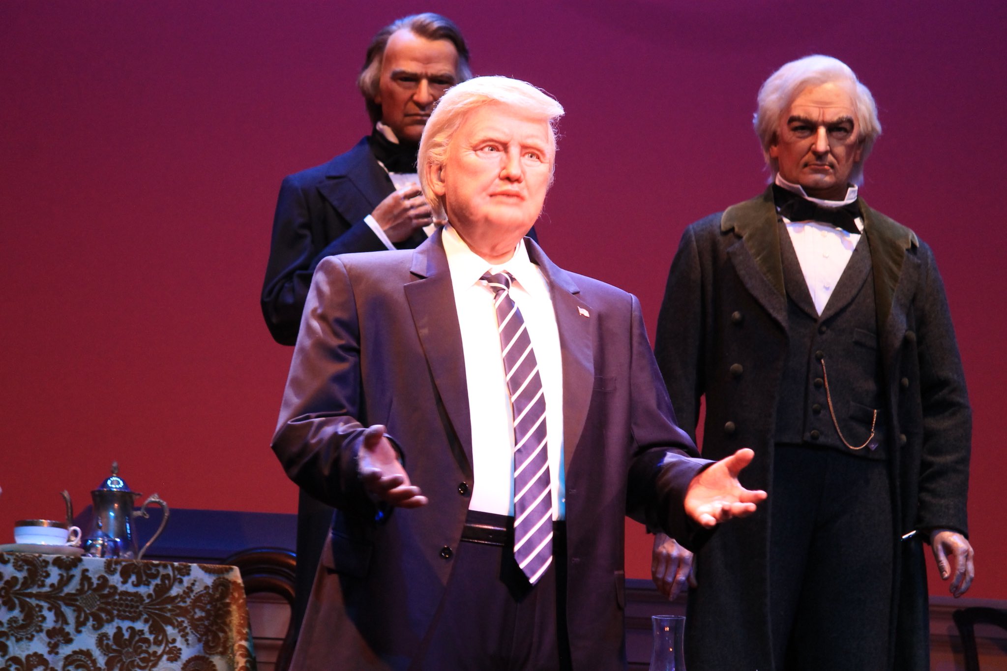 Donald Trump Disney Hall Of Presidents animatronic | TCG | The Chicago