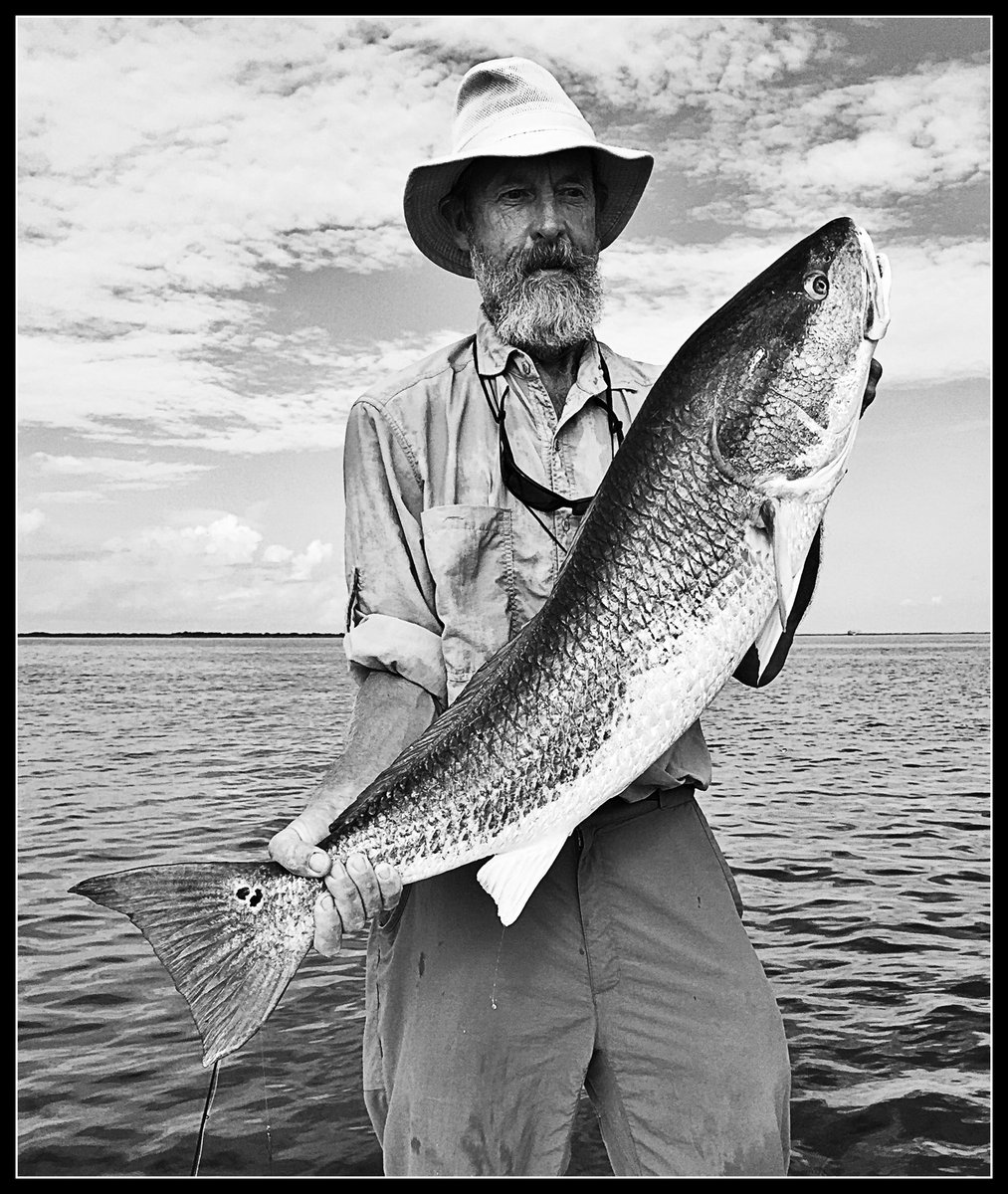 FlatsClass's tweet photo. My client Jon with a Louisiana Giant from this summer’s charter trip with me out of #cajunfishingadventures #redfish #poppingcorkandjig #falconrods #procurescents #mustadhooks https://t.co/hPAxa0ljkN