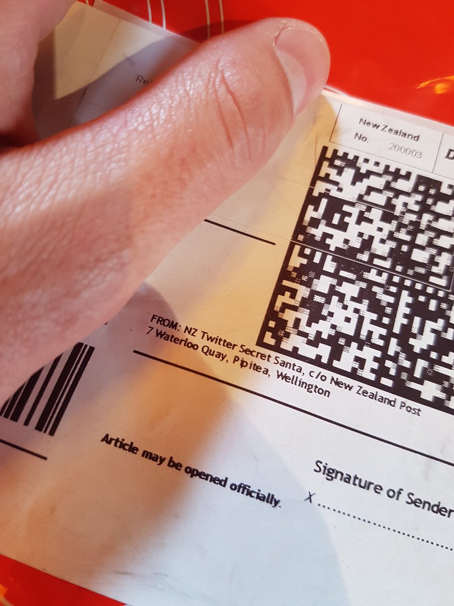 Ooo I wonder what this could be #nzsecretsanta