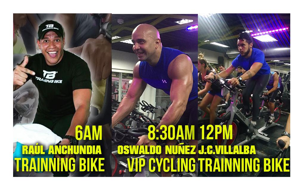 "Martes para disfrutar de las mejores clases y el mejor ambiente que te trae el VIP. #SomosLaDiferencia"