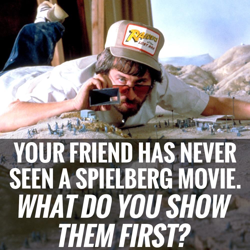 Happy Birthday to Steven Spielberg! What do you think is his most essential film? 