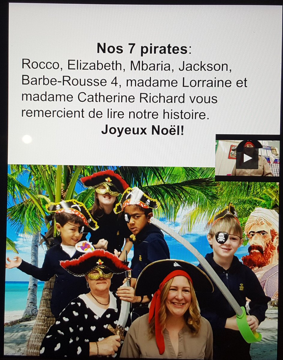RichacRichard's tweet photo. Le temps de créer notre #livreinteractif, les pirates de #ACAG ont fièrement revêtu leur costumes pour l'occasion. Merci à Lorraine Pelletier enseignante ALF!
@vumib1 @marclcote @EugenieCongi #CECCE https://t.co/hj8JXFxhUX
