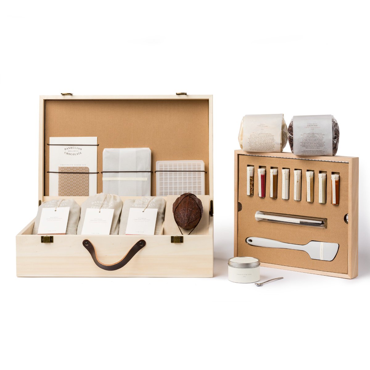 San Francisco! We have a special holiday treat for you. Hidden in a copy of our book in a bookstore somewhere in this city is an honest-to-goodness Golden Ticket. The prize? Our not-yet-released Chocolate Maker Kit, complete with a mechanical stone grinder. Let the hunt begin!