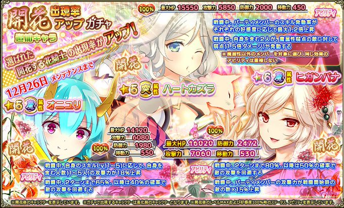 フラワーナイトガールのtwitterイラスト検索結果 古い順