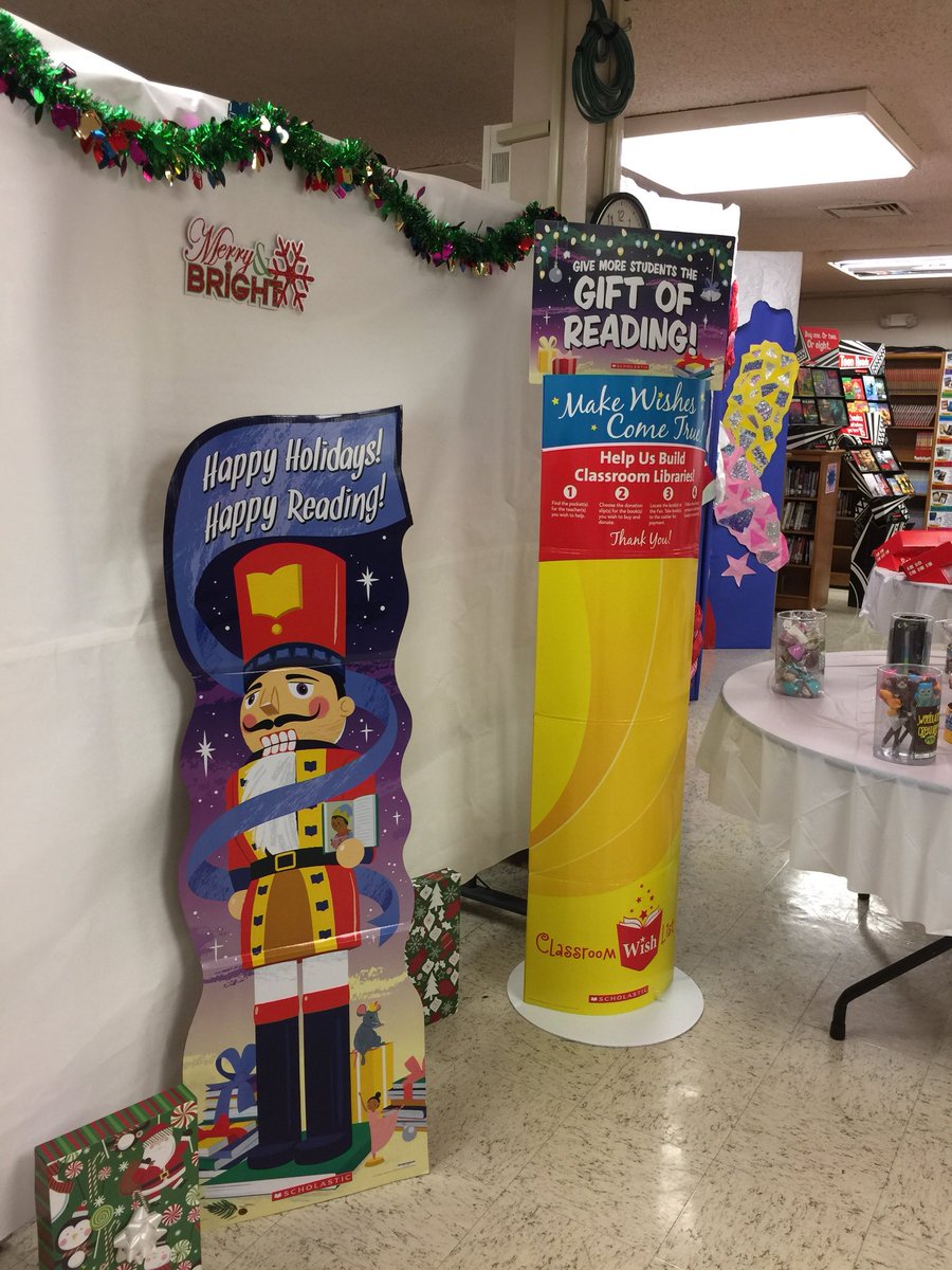 LawsonMS_HISD's tweet photo. LMS Book Fair: Lawson MS kicks off a week long Literacy Celebration with its Longhorn Book Fair; the perfect place to do your holiday shopping.  #BuyaBookforYouandOneforaFriend! https://t.co/QCO5dC8dwk