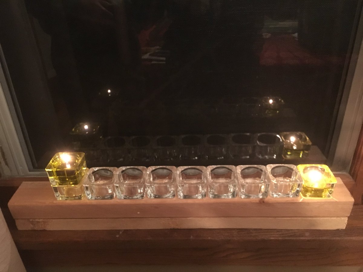 HRPilot's tweet photo. DIY oil menorah, thanks @IKEAUSA https://t.co/WlcbZ6xFKT